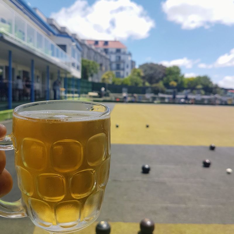 People have a great time at the Birkenhead Bowling Club in North Shore 