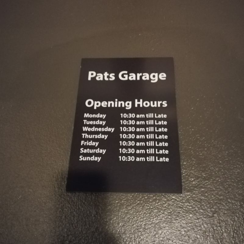People have a great time at the Pat's Garage in Auckland 