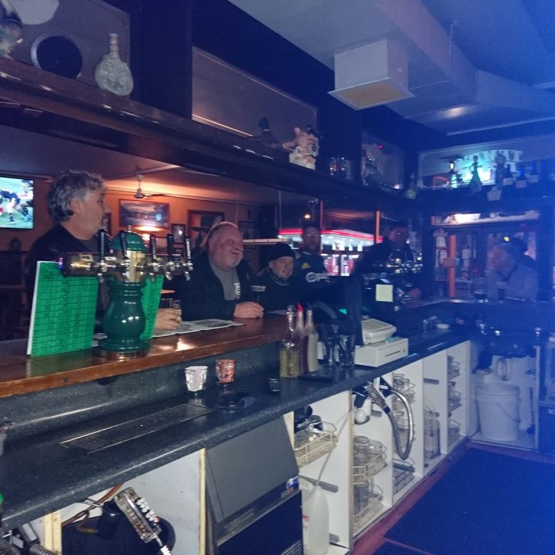 People have a great time at the Temp's Bar in Christchurch 
