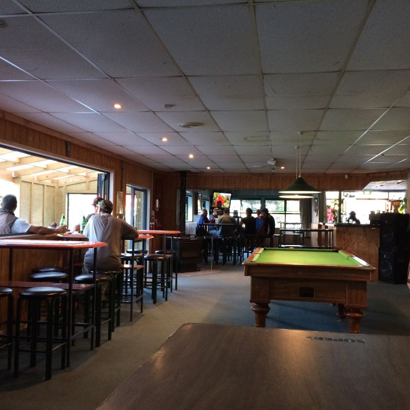 Having a great time at the Klondike Tavern  in Moerewa 