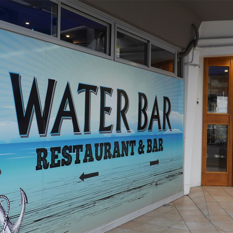 Having a great time at the Water Bar Napier  in Napier 